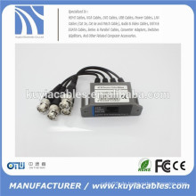 4 Kanal Passive CCTV Kamera UTP BNC Video Balun Transceiver Rj45 CAT5 Kabel